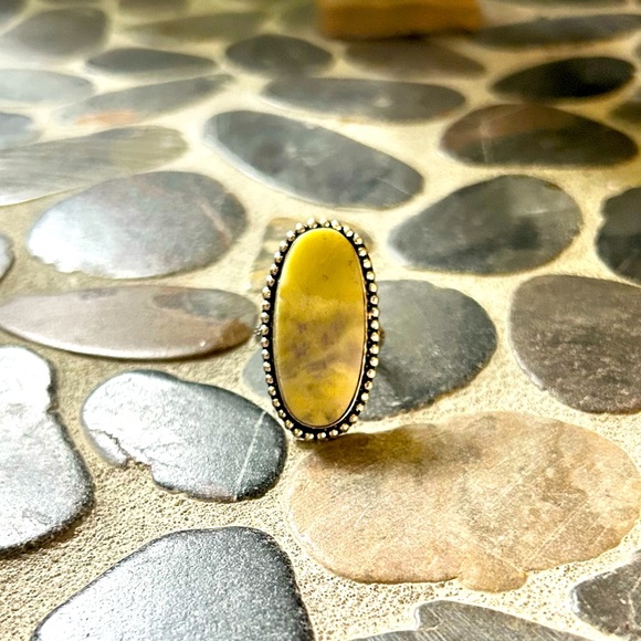 Sterling Silver Serpentine Ring - Picture 1 of 8